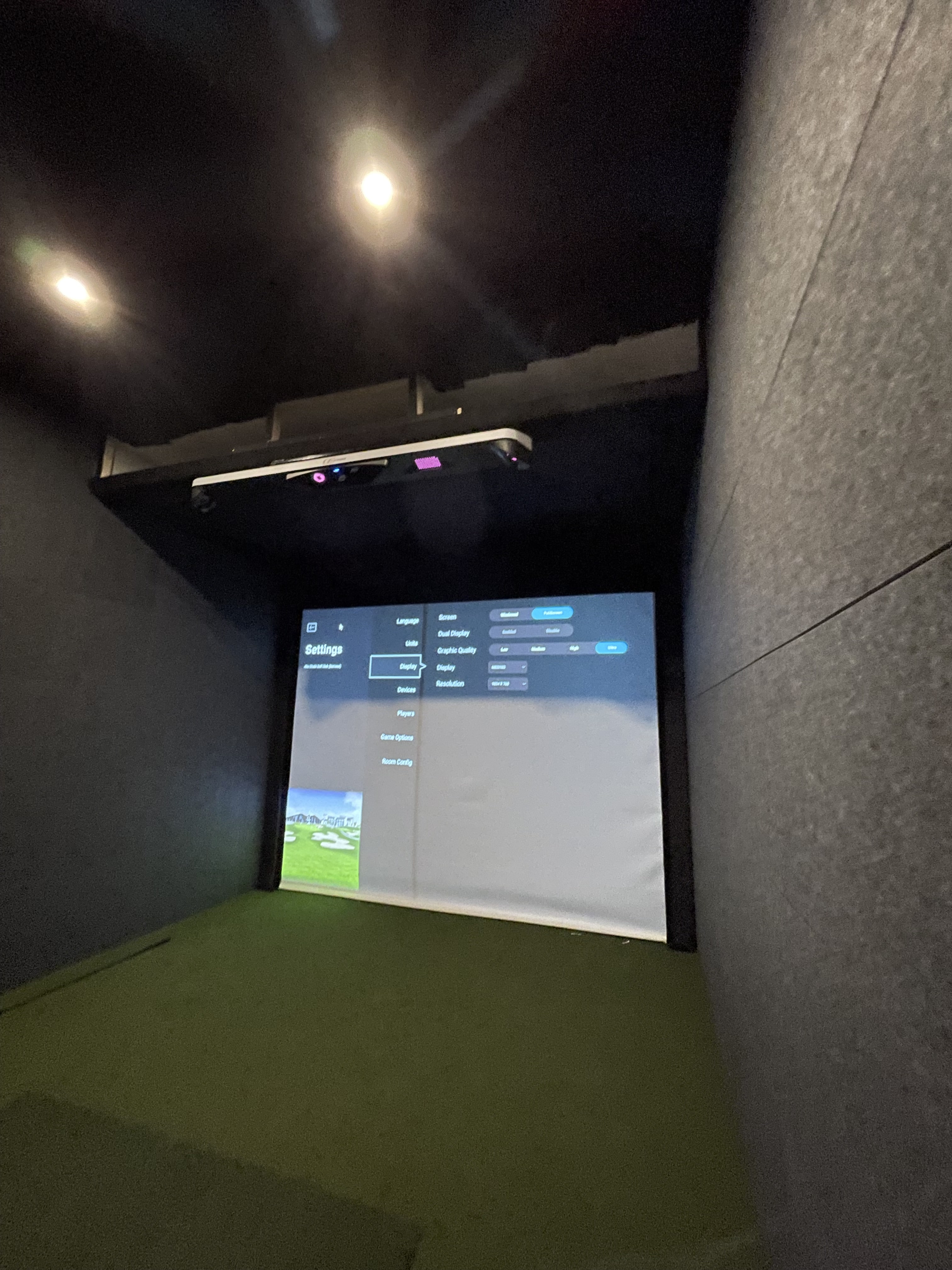 O'dell Warehouse - Golf Simulator